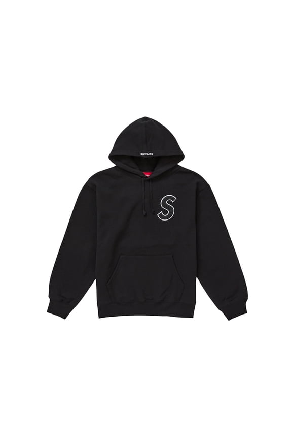 Men's S Logo Hooded Sweatshirt (SS25) Black, from StockX