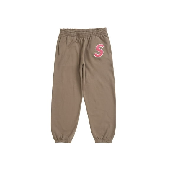 Supreme Men's S Logo Sweatpant (SS25) Dusty Brown, from StockX