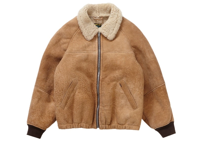 Supreme Faux Shearling Bomber Jacket Supreme Faux Shearling Lined