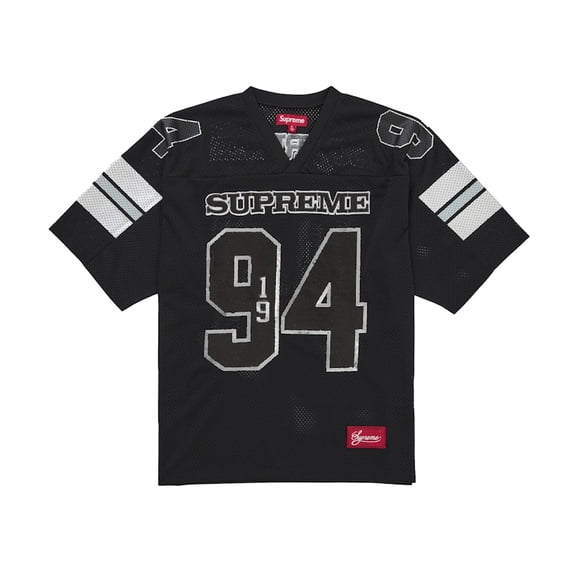 Supreme Men's Sequin Football Jersey Black, from StockX