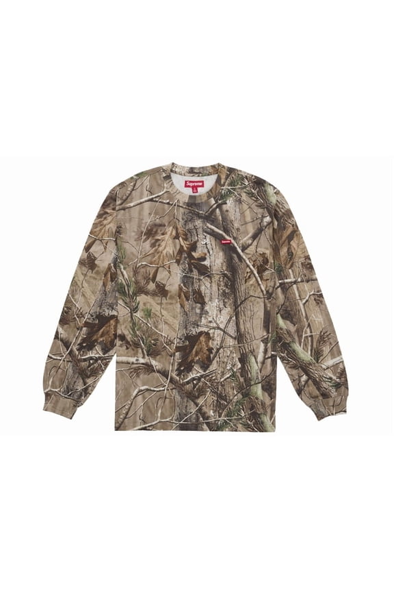 Men's Small Box L/S Tee (FW25) Realtree Camo, from StockX