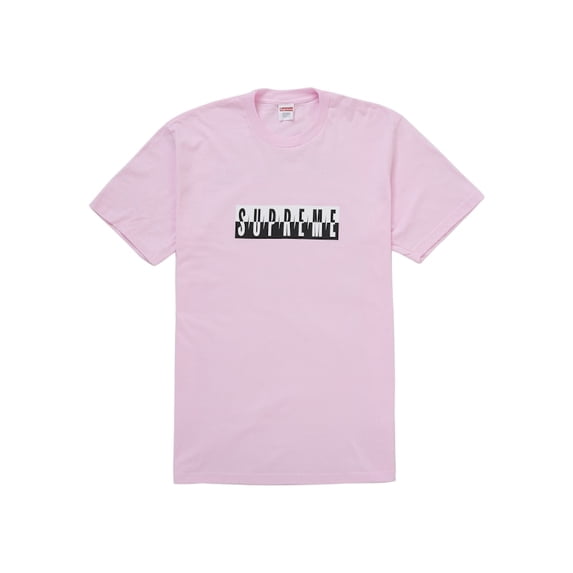 Supreme Men's Split Tee (FW25) Light Pink, from StockX