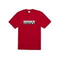 thumbnail image 1 of Supreme Men's Split Tee (FW25) Red, from StockX, 1 of 3