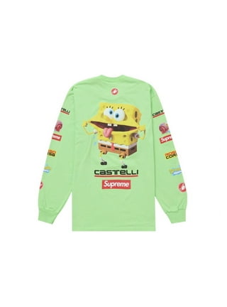 Supreme SpongeBob Castelli Racing L/STee Supreme Collection