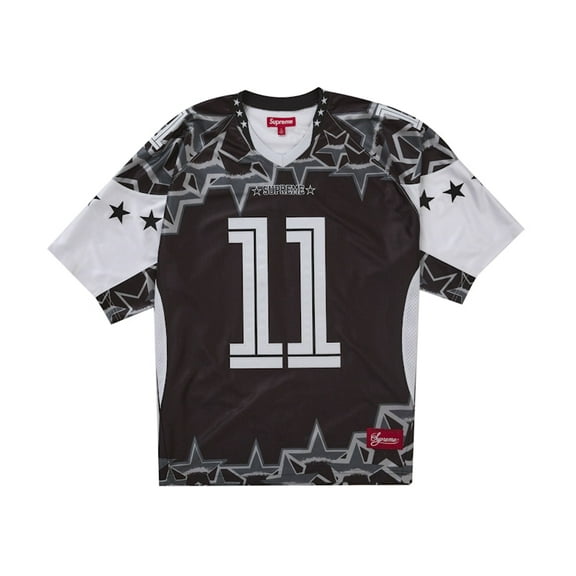 Supreme Men's Stars Football Jersey Black, from StockX