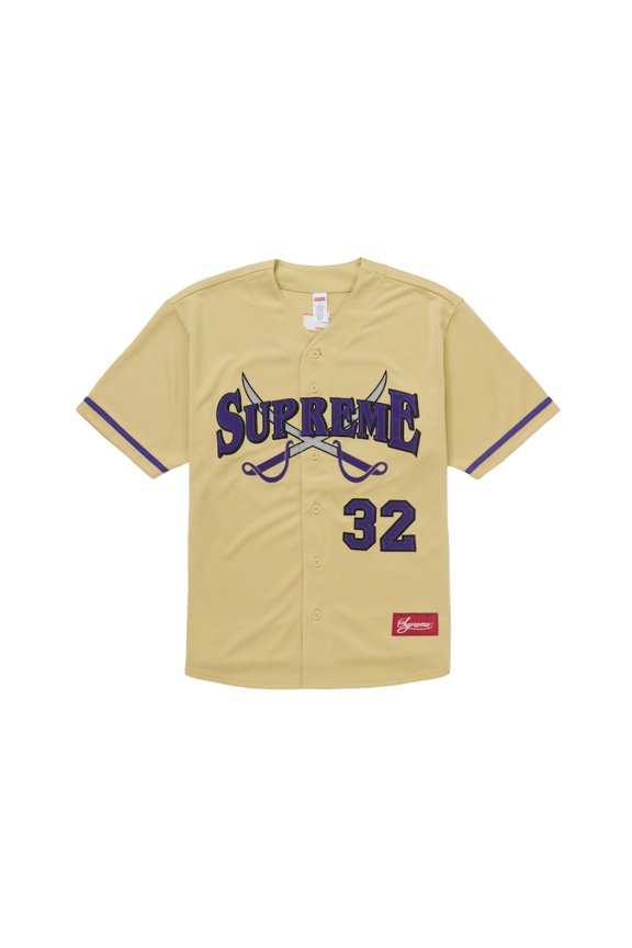 Men's Swords Baseball Jersey Gold, from StockX
