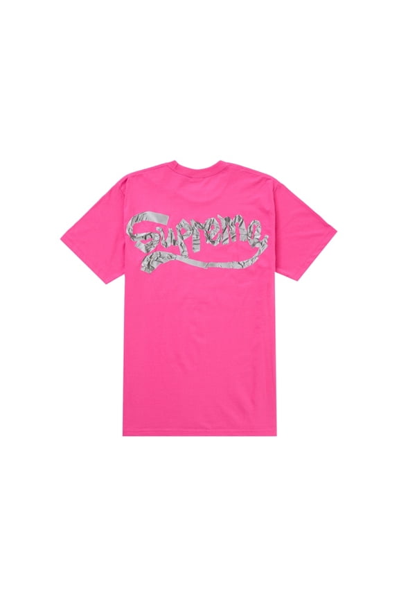 Men's Tape Tee Fuchsia, from StockX