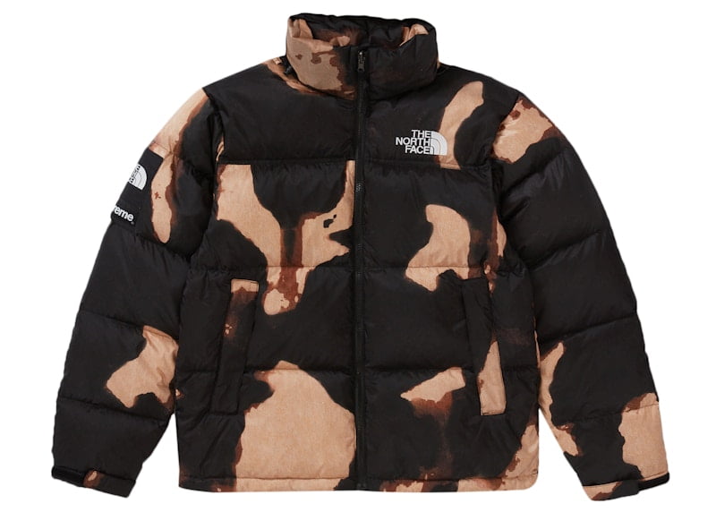 Supreme Men's The North Face Split Nuptse Jacket Black, from