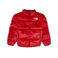 thumbnail image 1 of Supreme Men's The North Face Faux Fur Nuptse Jacket Red, from StockX, 1 of 3