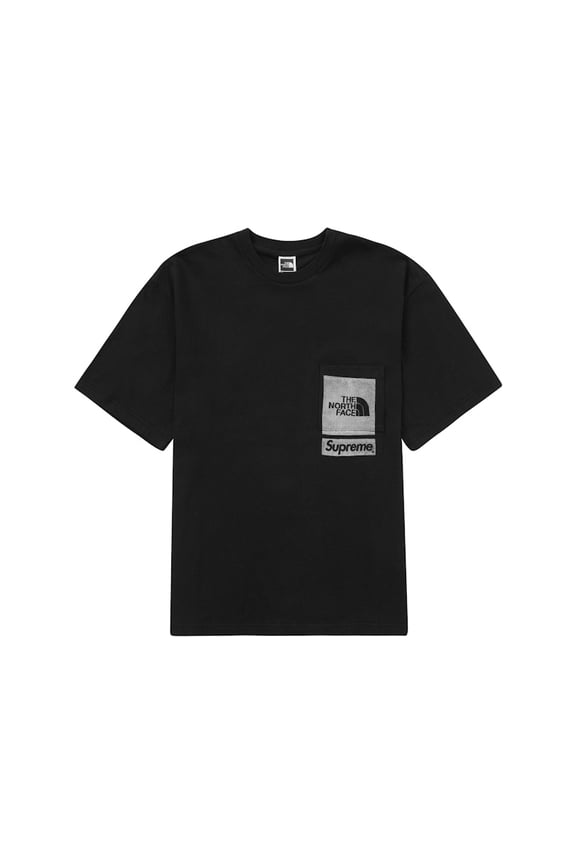 Men's The North Face Printed Pocket Tee Black, from StockX