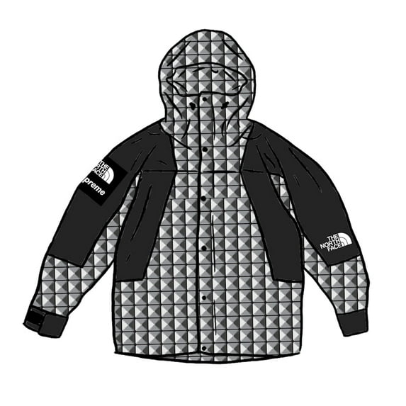Supreme Men's The North Face Studded Mountain Light Jacket Black, from StockX