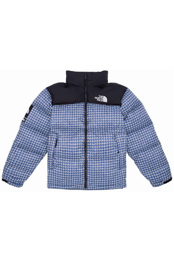 Men's The North Face Studded Nuptse Jacket Royal, from StockX