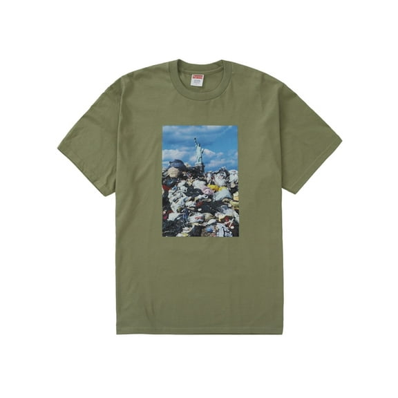 Supreme Men's Trash Tee Light Olive, from StockX