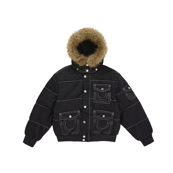 Supreme Men's True Religion Puffer Jacket Black, from StockX