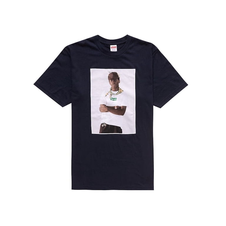Supreme  White Tee Navy Ｌサイズ Supreme Men's Tyler The Creator Tee Navy, from StockX - Walmart.com