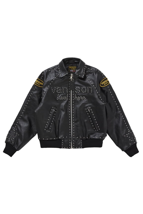 Men's Vanson Leathers b.b. Simon Jacket Black, from StockX