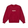 thumbnail image 1 of Supreme Men's Washed Box Logo Crewneck Red, from StockX, 1 of 2