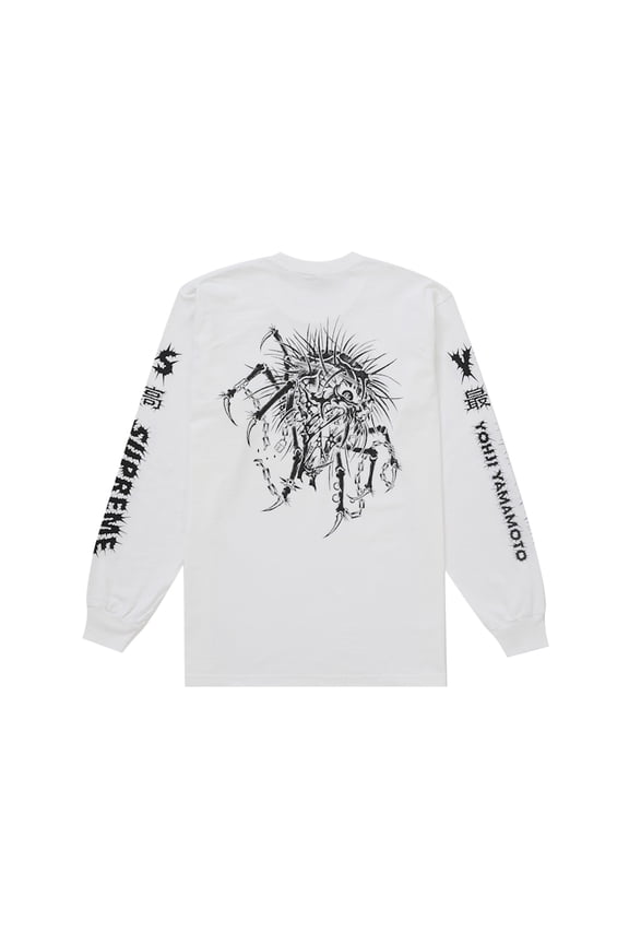 Men's Y's by Yohji Yamamoto L/S Tee White, from StockX