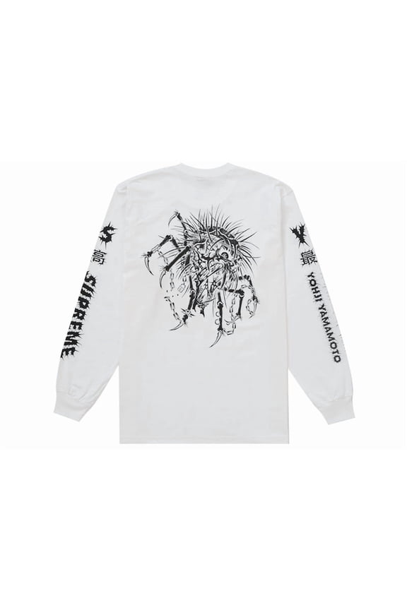 Men's Y's by Yohji Yamamoto L/S Tee White, from StockX