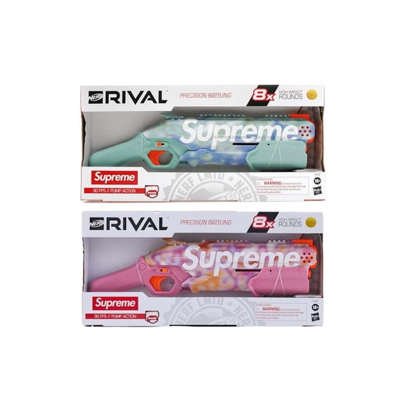 Supreme Nerf Rival Takedown Blaster Set, from StockX