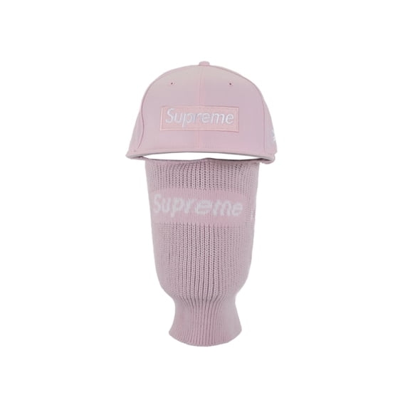 Supreme New Era Box Logo 59Fifty Balaclava Cap, from StockX