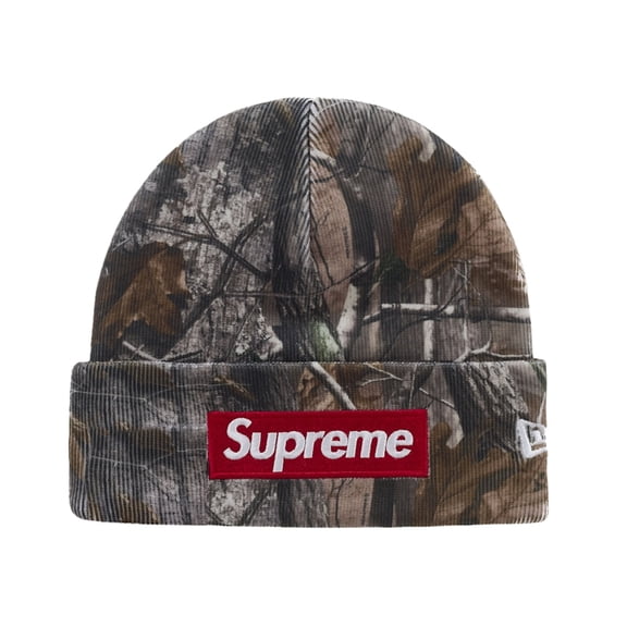 Supreme New Era Box Logo Beanie (FW25), from StockX