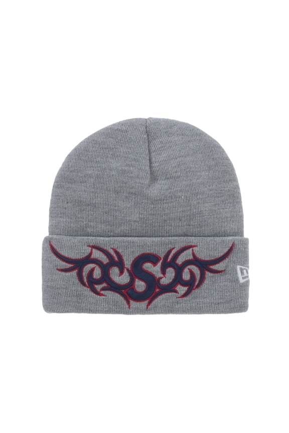 New Era Tribal S Logo Beanie, from StockX