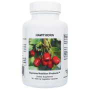 Supreme Nutrition Hawthorn, 90 Pure Hawthorn Berry Vegetarian Capsules