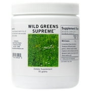 Supreme Nutrition Wild Greens Supreme, Pure 90 Gram Powder | 2.3 grams per Serving