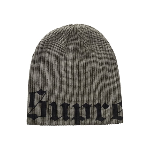 Supreme Old English Printed Beanie (SS26), from StockX