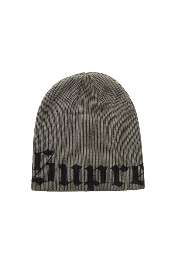 Old English Printed Beanie (SS26), from StockX