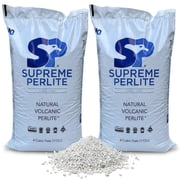 Supreme Perlite 2 Pack Medium Horticultural Perlite for Potting & Soil Mixes, 4 Cu Ft Bag