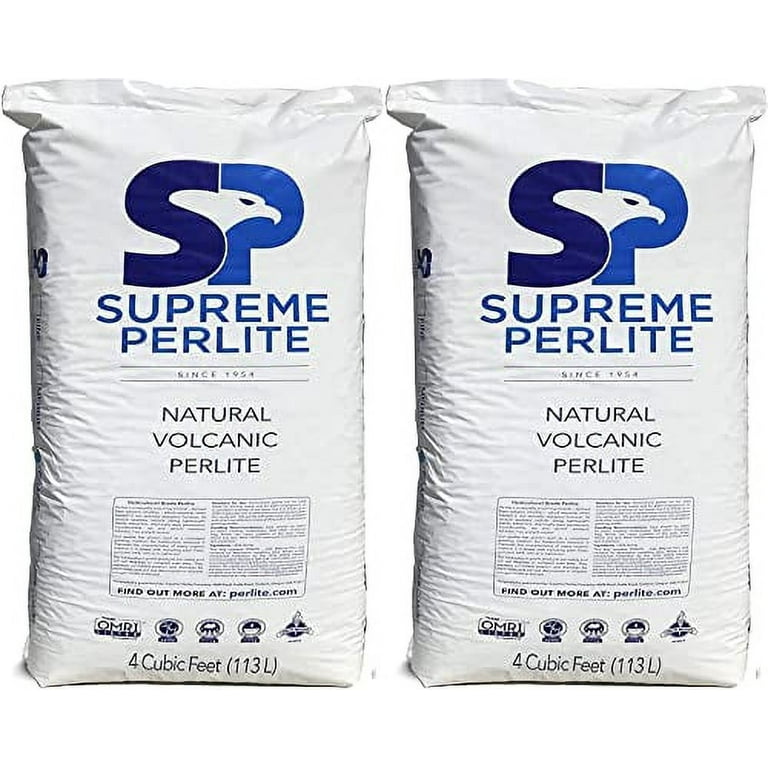 Plantonix Perlite Bliss Premium Horticultural Grade Perlite - 24 Quarts 