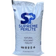 Supreme Perlite Medium Horticultural Soil Amendment for Gardening, 4 Cu Ft