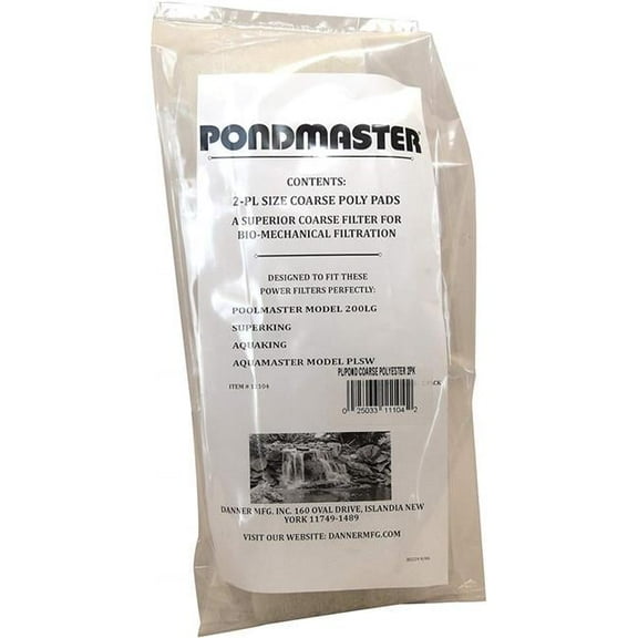 Supreme Polyester Coarse Filter Pad Replacement 2/Pkg-Pl Size