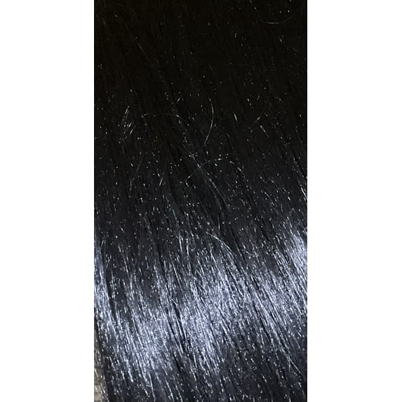 Supreme Quality Iron Safe Human Hair weaving - Style: I S. Yaki 28 “ inch ( Color #1B )