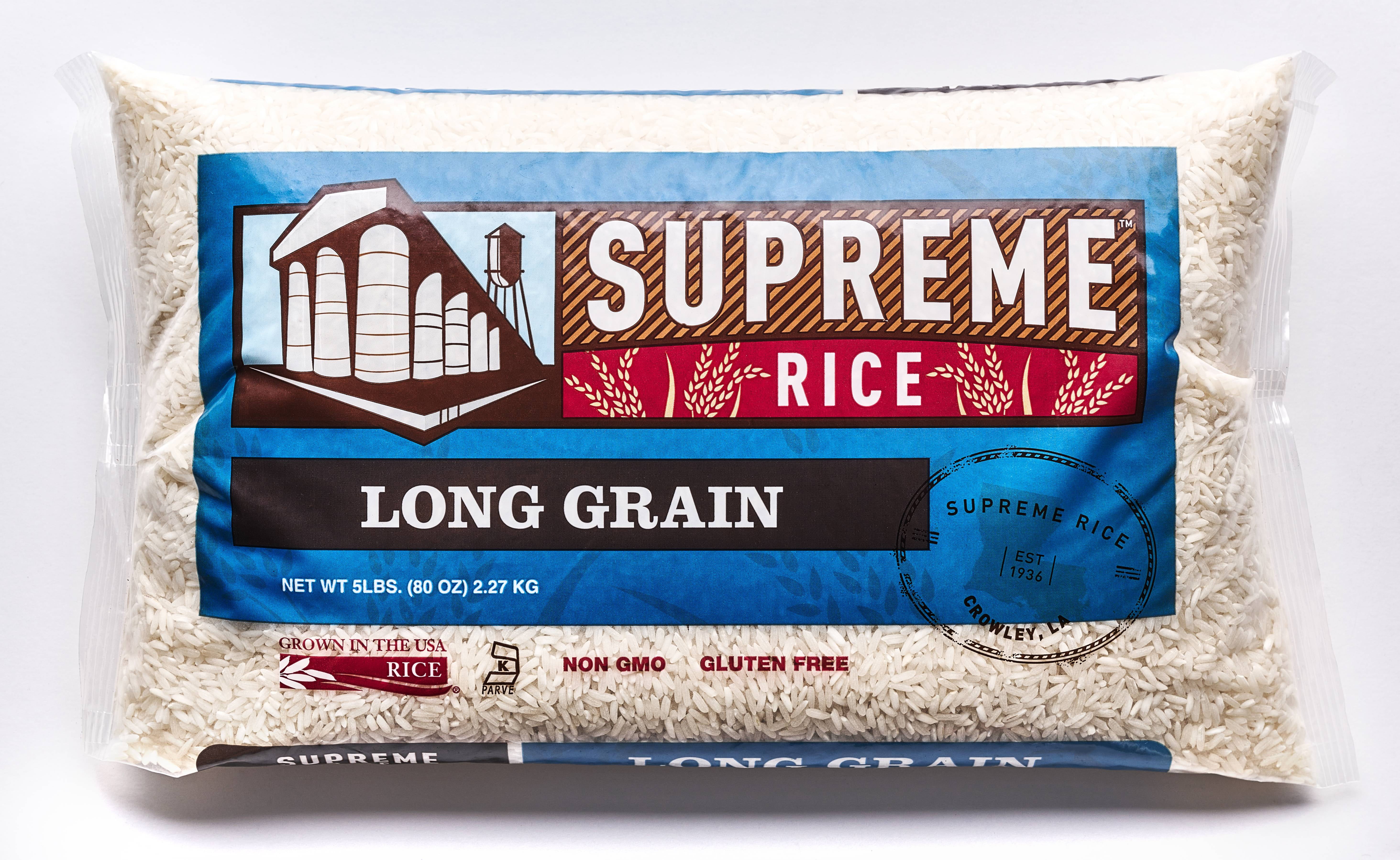 Supreme Rice White Long Grain, 5.0 LB