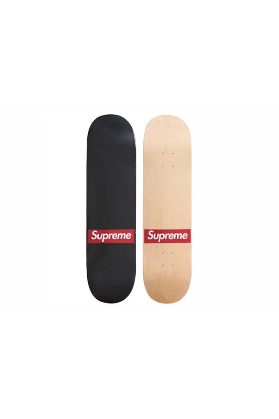 Routed Box Logo Skateboard Deck Set, from StockX