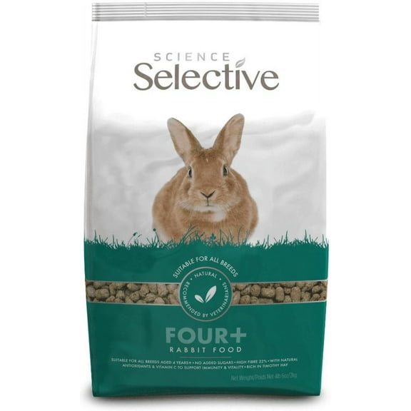 Supreme Science Selective Four+ Rabbit Food [Small Pet, Foods] 4.4 lbs
