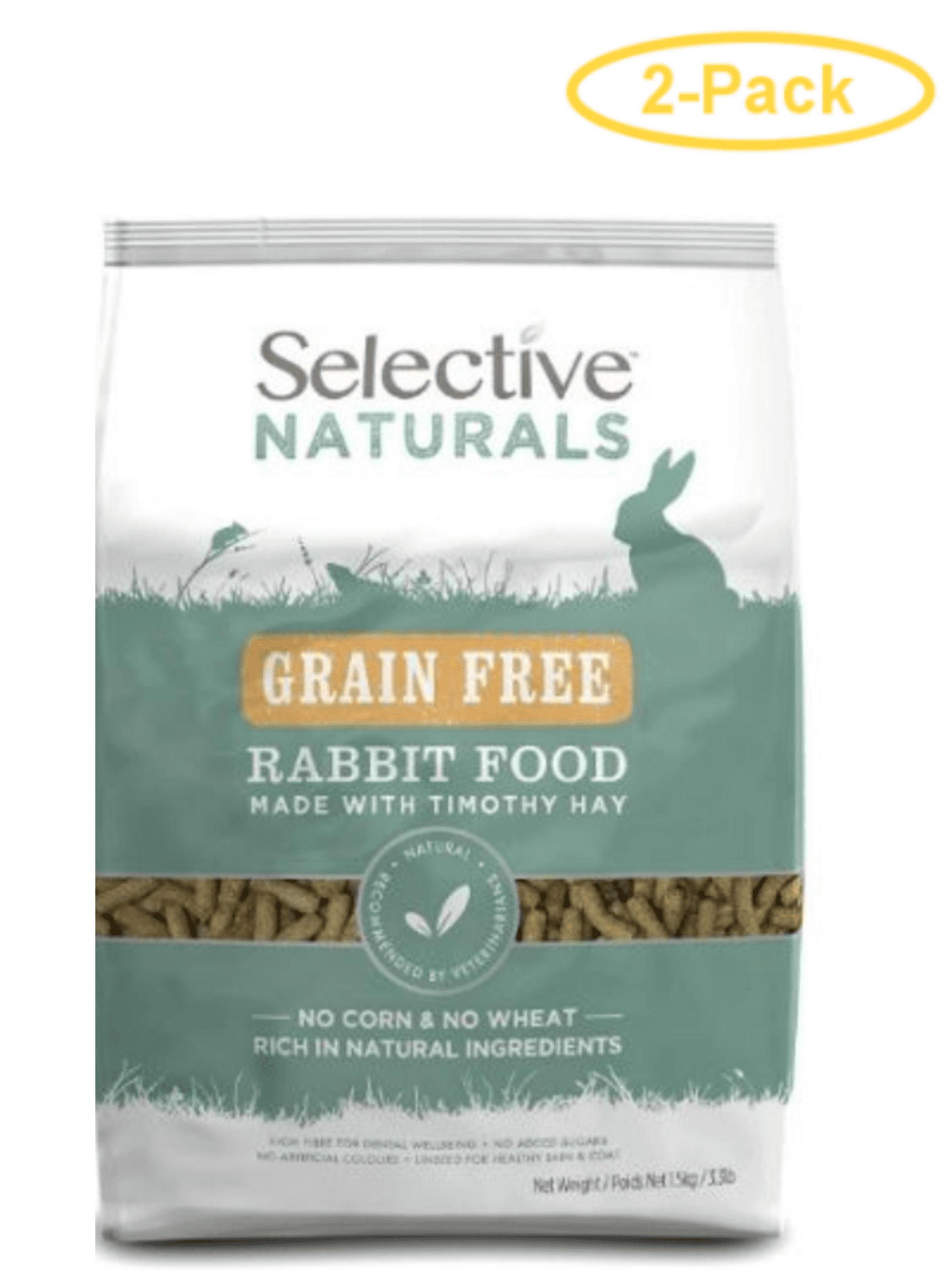 Supreme Selective Naturals Grain Free Rabbit Food 3.3 lbs- Pack of 2