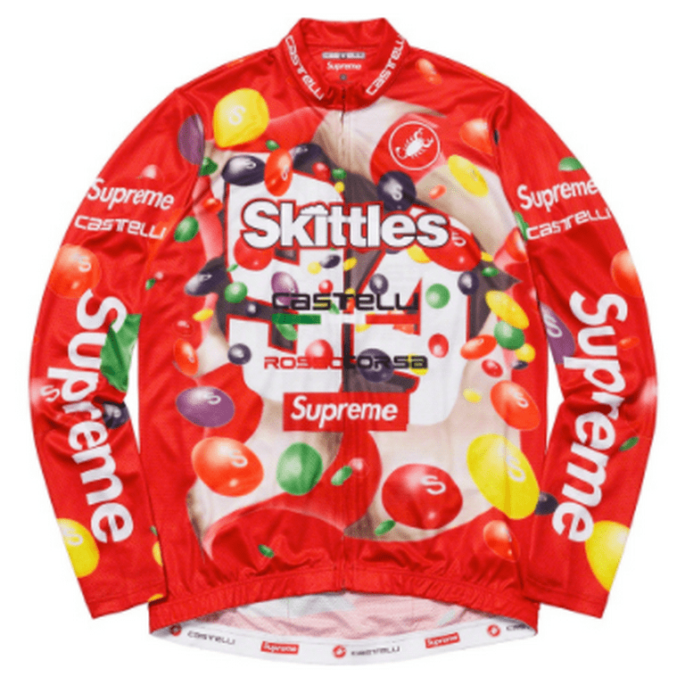 Supreme Skittles Castelli L/S Cycling Jersey Red - Walmart.com Supreme Skittles Castelli L/S Cycling Jersey Red - Walmart.com