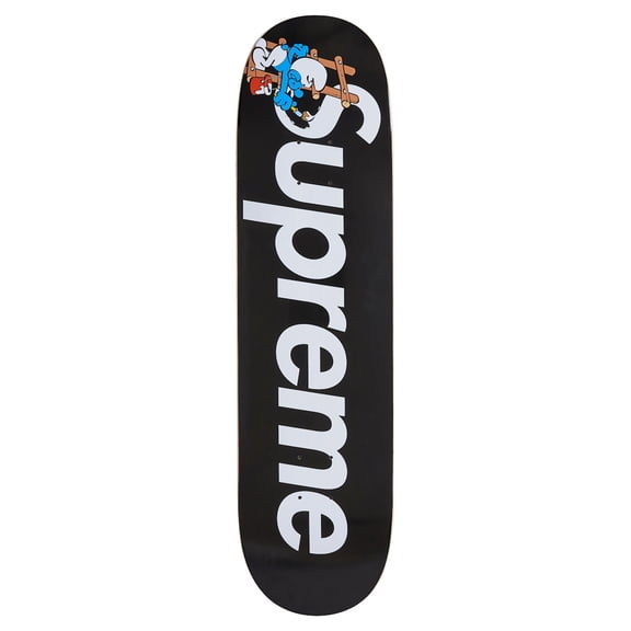 Supreme Smurfs Skateboard, from StockX