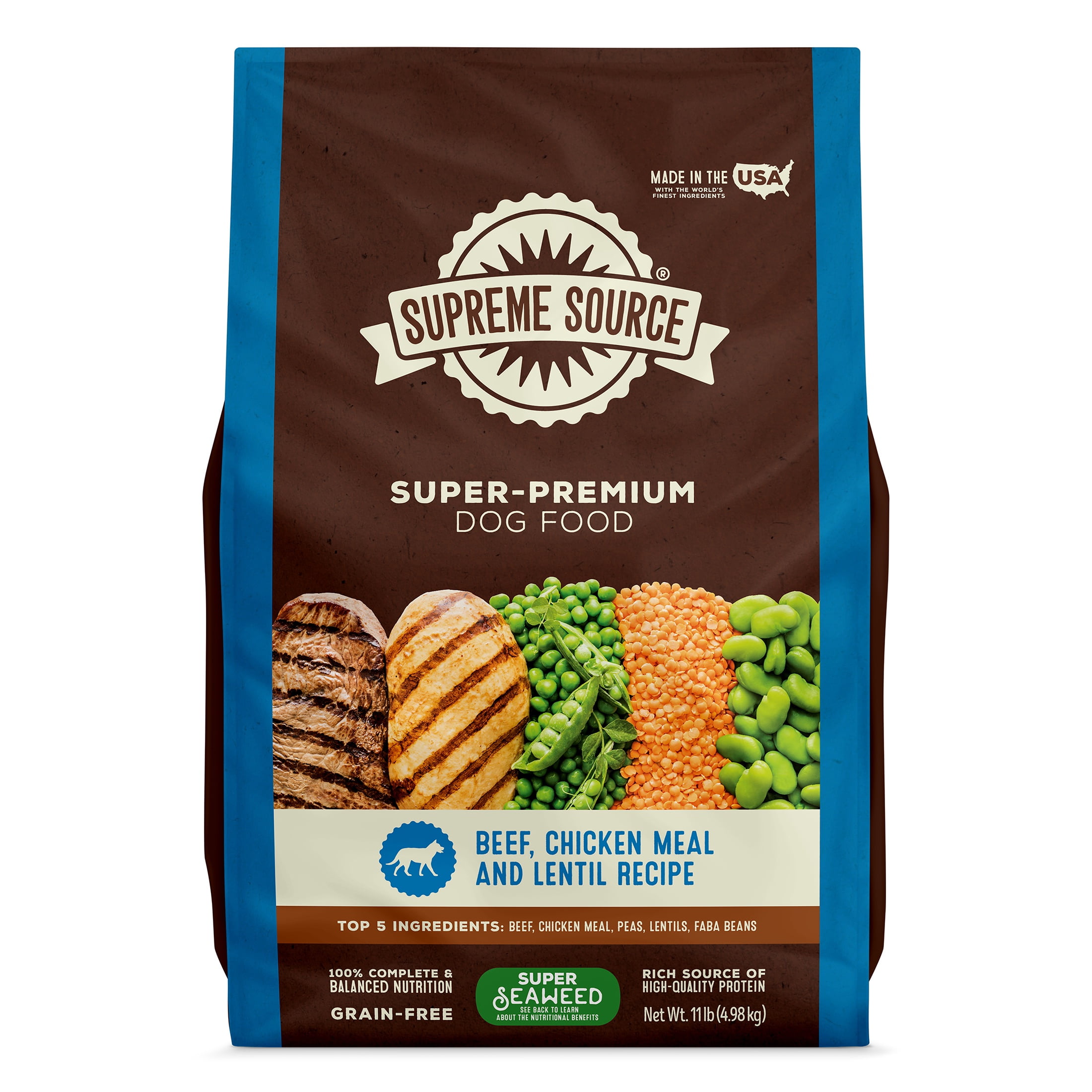 Grain Free Supreme Source Dog Food Walmart Grain Free Salmon