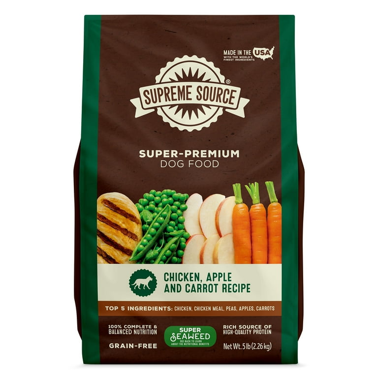 Supreme Source Grain-Free Chicken, Apple & Carrot Recipe Dry Dog