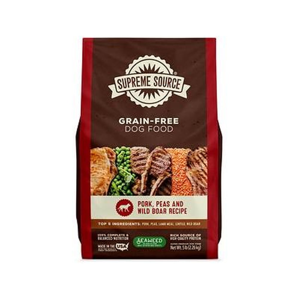 Top Natural Nitrogen Source Grains For Dogs Reference: Supreme Source Grain Free Dry Dog Food 5 Lbs Pack