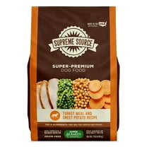 Supreme Source Grain-Free Turkey Meal & Sweet Potato Recipe Dry Dog Food, 11lb Bag