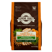Supreme Source Grain-Free Turkey Meal &amp; Sweet Potato Recipe Dry Dog Food, 5lb Bag