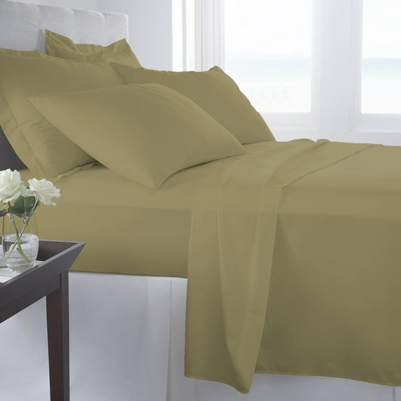 Supreme Super Soft 3 Piece Bed Sheet Set Deep Pocket Bedding - Twin Size Sage