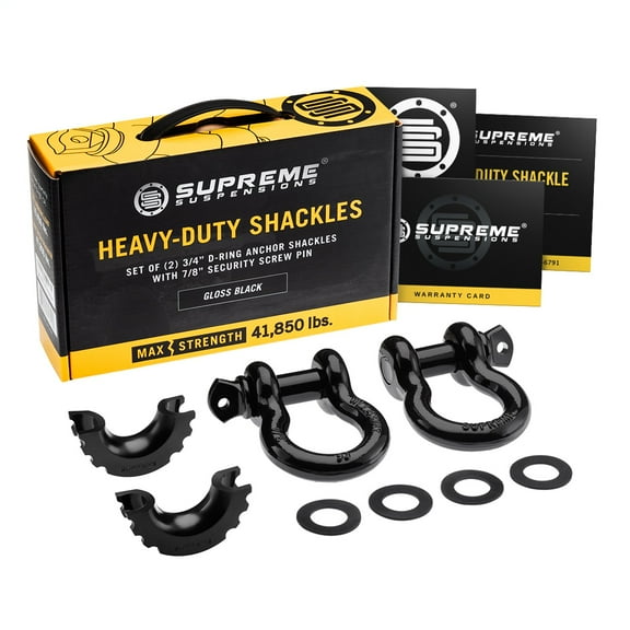 Supreme Suspensions UNVREVYG01B2 D-Ring Shackle