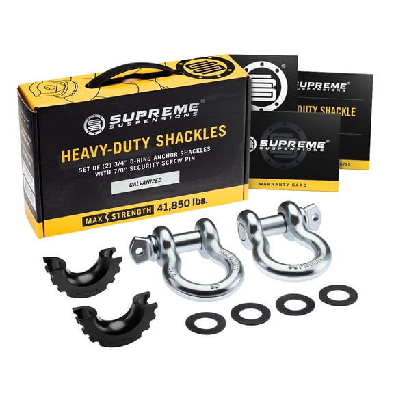 Supreme Suspensions UNVREVYG01G2 D-Ring Shackle